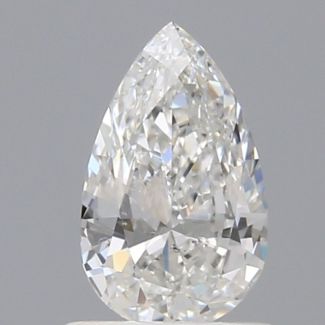 0.70 Carat Pear F SI2 - VG GD GIA Natural Diamond