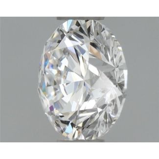 0.54 Carat Round D SI1 EX GIA Natural Diamond