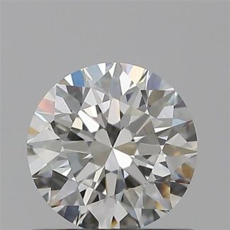 0.60 Carat Round H IF EX GIA Natural Diamond