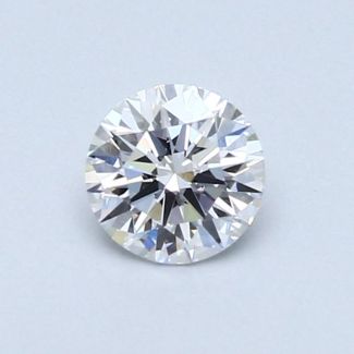 0.46 Carat Round D VVS1 VG GIA Natural Diamond