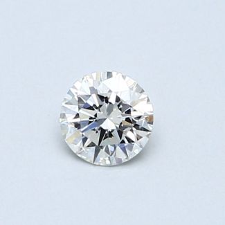 0.32 Carat Round F VVS1 EX GIA Natural Diamond