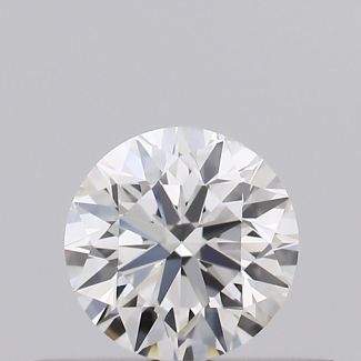 0.3 Carat Round H VS2 EX VG GIA Natural Diamond