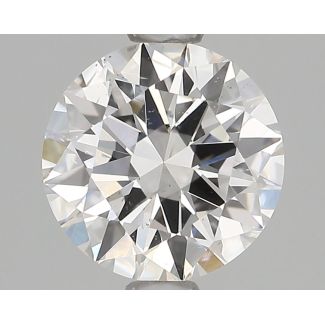 1.0 Carat Round F SI2 EX VG GIA Natural Diamond