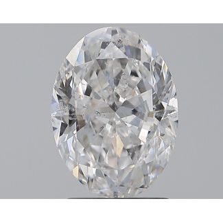 1.79 Carat Oval E SI2 - EX GIA Natural Diamond