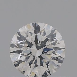 0.30 Carat Round E I1 EX GIA Natural Diamond