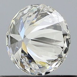 0.57 Carat Round F VS1 EX GIA Natural Diamond