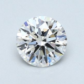 0.77 Carat Round F VS2 EX GIA Natural Diamond