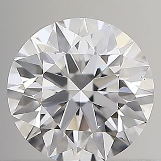 0.40 Carat Round D VS1 EX GIA Natural Diamond