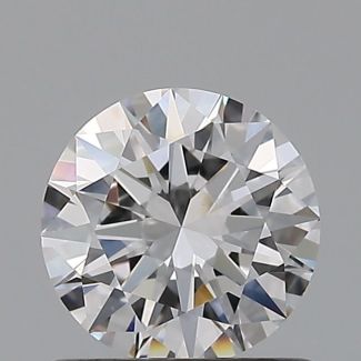 0.7 Carat Round D VVS2 EX GIA Natural Diamond