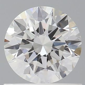 0.8 Carat Round E VVS2 EX GIA Natural Diamond