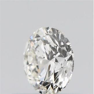 0.40 Carat Round I SI1 EX GIA Natural Diamond