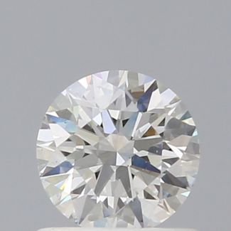 0.70 Carat Round I VS2 EX GIA Natural Diamond