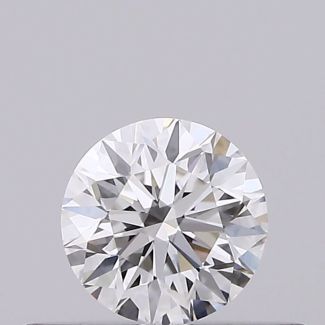 0.25 Carat Round D VS2 EX GIA Natural Diamond