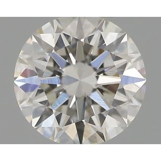 0.31 Carat Round H VS2 EX IGI Natural Diamond