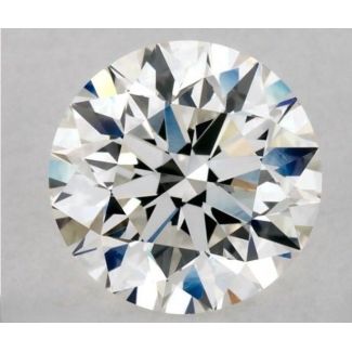 0.8 Carat Round I VVS1 EX GIA Natural Diamond