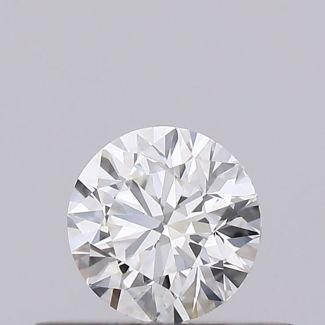 0.3 Carat Round F VVS2 EX GIA Natural Diamond