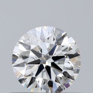 0.54 Carat Round H VS1 EX GIA Natural Diamond