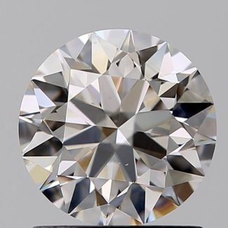 1.03 Carat Round J VS1 EX GIA Natural Diamond