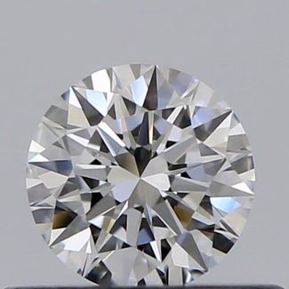 0.32 Carat Round D VS1 EX GIA Natural Diamond