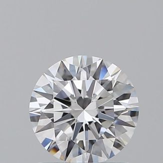 1.02 Carat Round D VVS2 EX GIA Natural Diamond