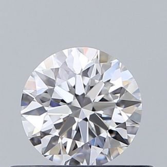 0.46 Carat Round D IF EX GIA Natural Diamond