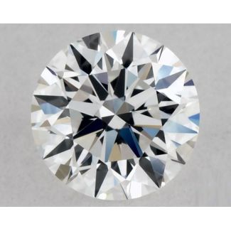 0.3 Carat Round F VVS2 EX GIA Natural Diamond