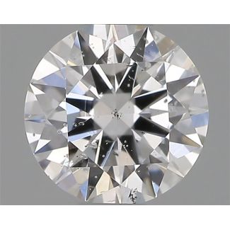 0.31 Carat Round D SI2 EX GIA Natural Diamond