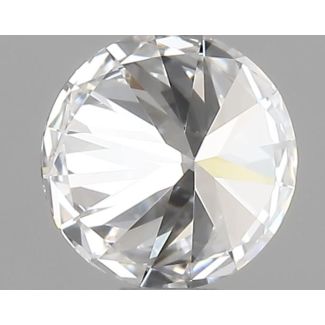 0.45 Carat Round E VVS2 EX GIA Natural Diamond