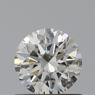 0.6 Carat Round H IF EX IGI Natural Diamond