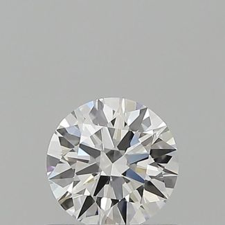 0.52 Carat Round F IF EX GIA Natural Diamond