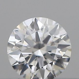 0.19 Carat Round D IF EX GIA Natural Diamond