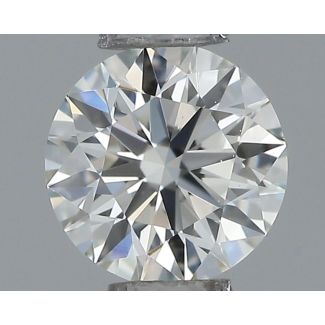 0.26 Carat Round H VS2 EX GIA Natural Diamond