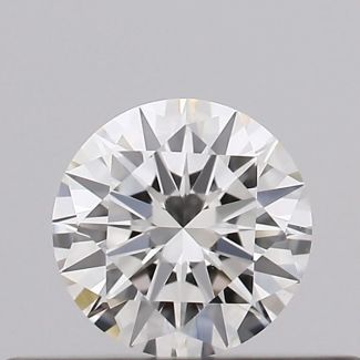 0.23 Carat Round H VS1 EX VG GIA Natural Diamond