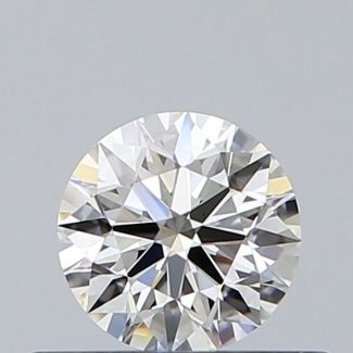 0.36 Carat Round H VS1 EX GIA Natural Diamond