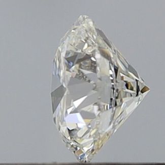 0.37 Carat Round F VVS1 EX GIA Natural Diamond