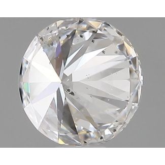 0.6 Carat Round G SI1 EX GIA Natural Diamond