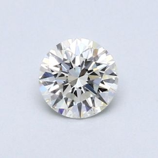 0.45 Carat Round I SI1 EX GIA Natural Diamond