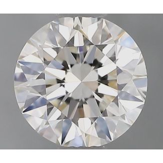 0.60 Carat Round G VVS1 EX HRD Natural Diamond