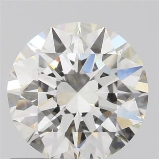 0.72 Carat Round H VVS2 EX GIA Natural Diamond