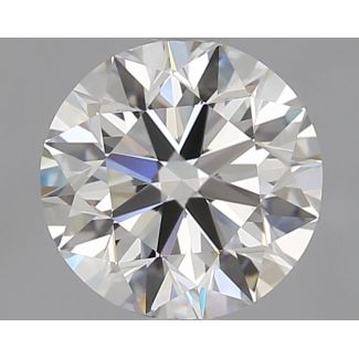 1.0 Carat Round H VS1 EX VG GIA Natural Diamond