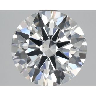 1.5 Carat Round D VS2 EX GIA Natural Diamond