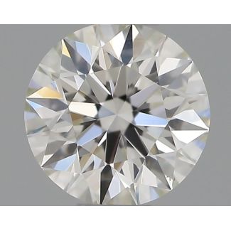 0.4 Carat Round G VS1 EX IGI Natural Diamond