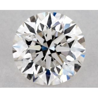 0.5 Carat Round G VVS2 EX VG GIA Natural Diamond