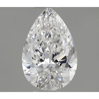 0.4 Carat Pear E VVS2 - EX VG GIA Natural Diamond