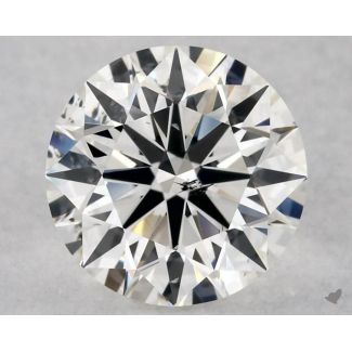 1.11 Carat Round H SI2 EX GIA Natural Diamond