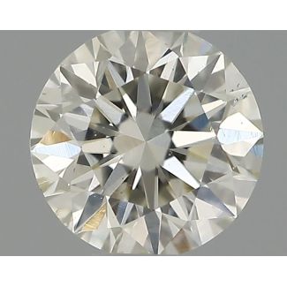 0.31 Carat Round I SI1 EX IGI Natural Diamond