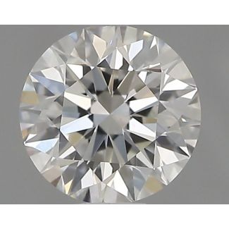 0.51 Carat Round G VS2 EX GD GIA Natural Diamond