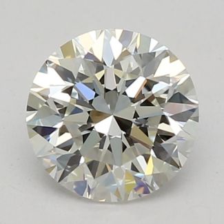 0.60 Carat Round H VVS1 VG EX GIA Natural Diamond