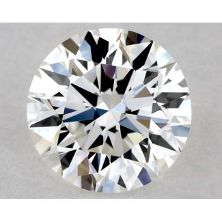 0.5 Carat Round H VVS1 EX VG GIA Natural Diamond