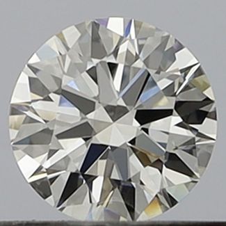 0.35 Carat Round E VVS1 EX GIA Natural Diamond